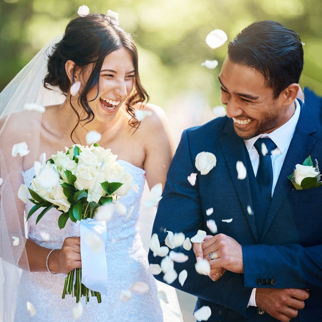 Snow White - Soft Freeze Dried Rose Petal Confetti