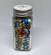 Sprinkle Mix - King for a day Reusable Glass Spice Jar 100g.