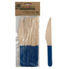 Eco friendly Cutlery Knives Royal Blue Pack of 10