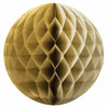 Honeycomb Ball Gold 35cm