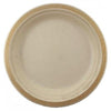 Eco Lunch Plates Gold Rim 18cm Pack of 10