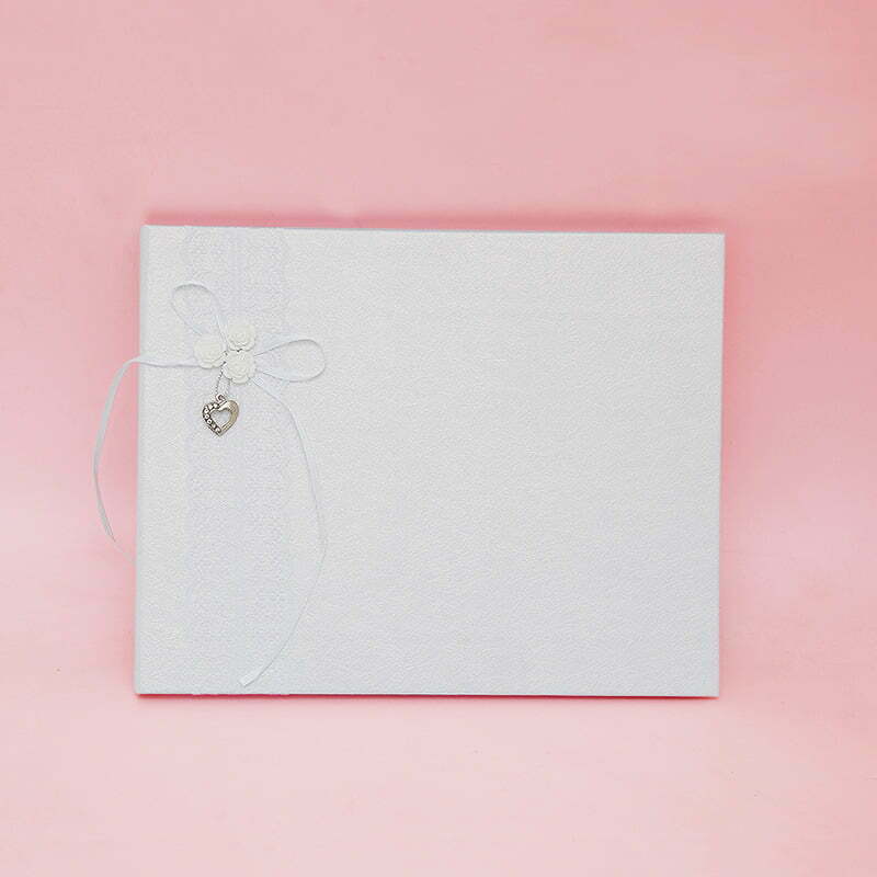 Wedding Guest Book White