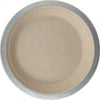 Eco Sugarcane Lunch Plates Silver Rim18cm Pack of 10